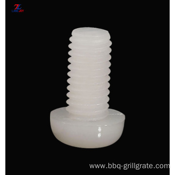 M8 M10 white nylon plastic machine screw